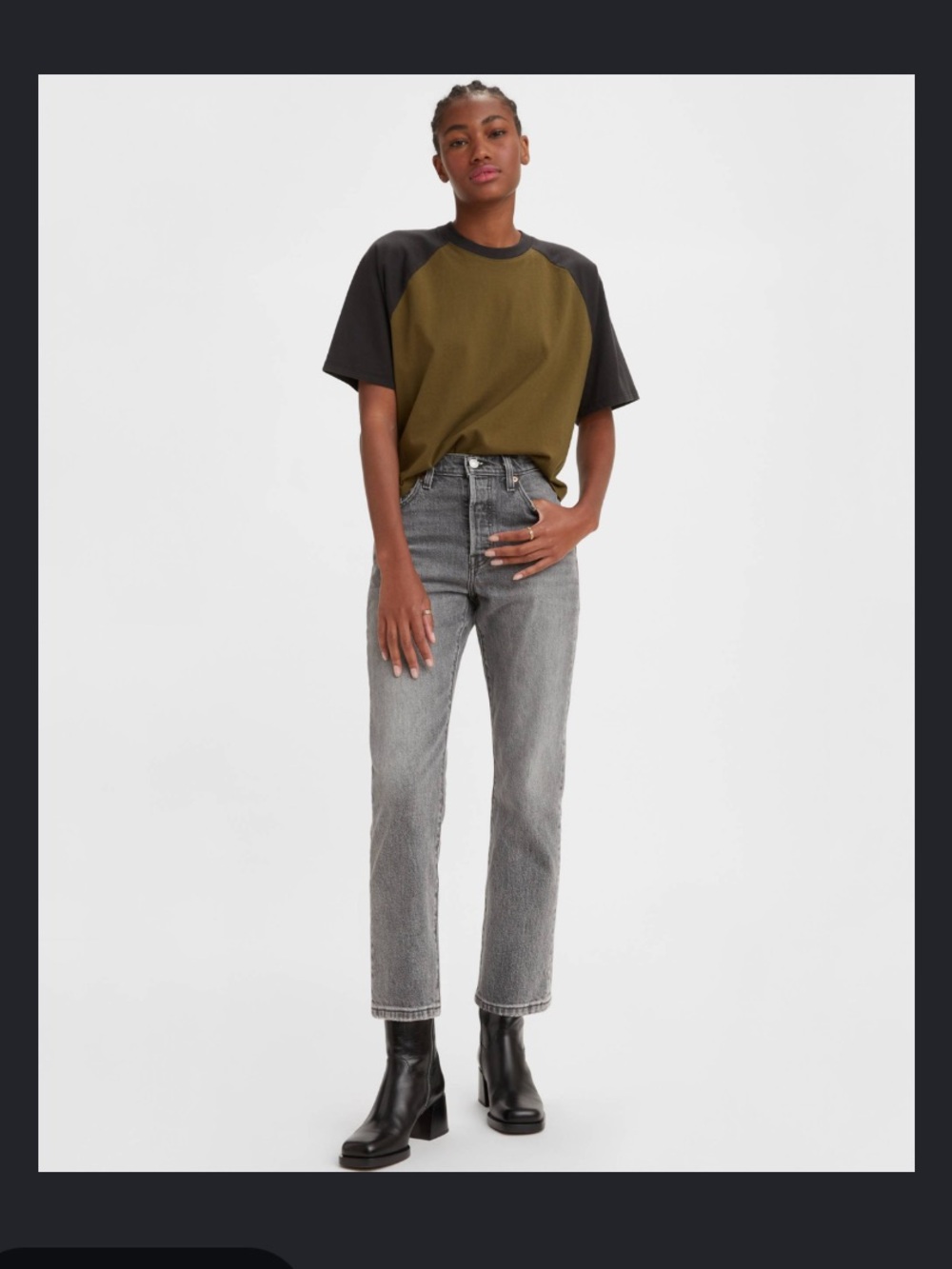 Levi's® Premium 501® ORIGINAL CROPPED WOMEN'S JEANS